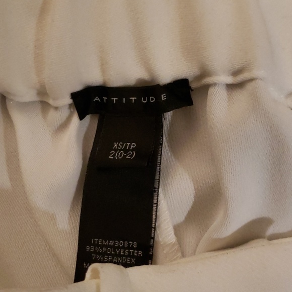 White Polyester Shorts - Picture 5 of 7